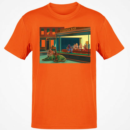Classic Unisex T-Shirt - GQFHQYAB - Orange - 8