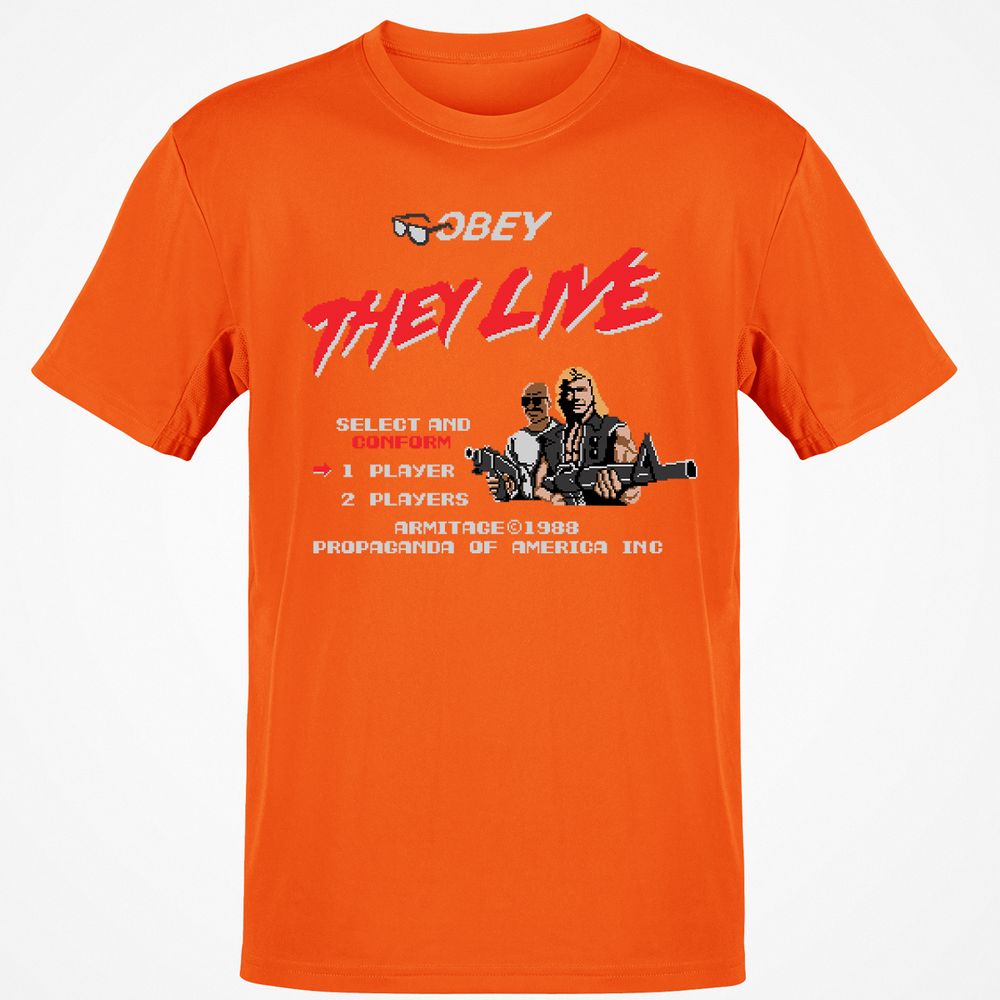 Classic Unisex T-Shirt - W2E4RKKD - Orange - 8