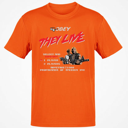 Classic Unisex T-Shirt - W2E4RKKD - Orange - 8