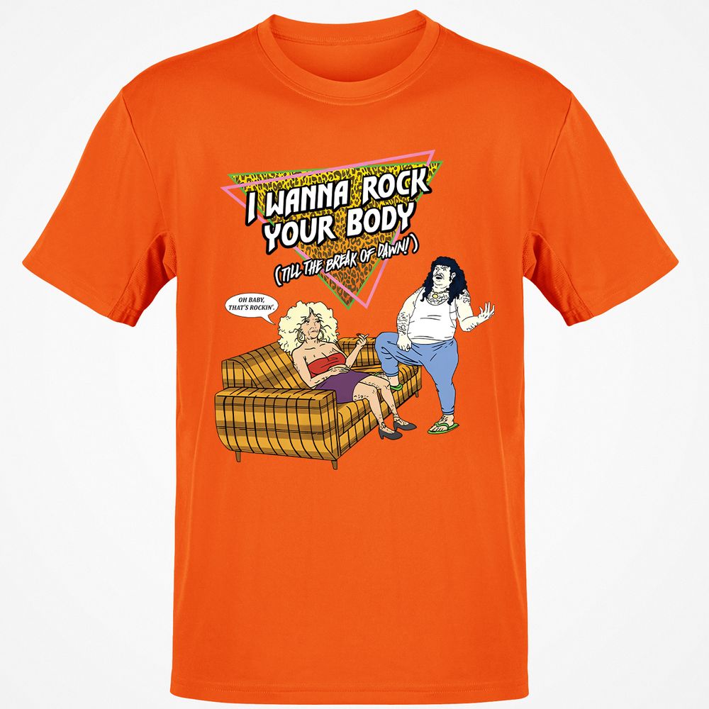 Classic Unisex T-Shirt - 1XDUMQVF - Orange - 8