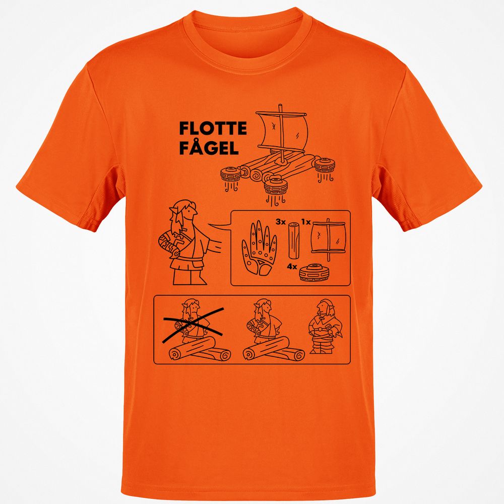 Classic Unisex T-Shirt - BKJJWWKX - Orange - 8