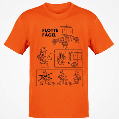 Classic Unisex T-Shirt - BKJJWWKX - Orange - 8