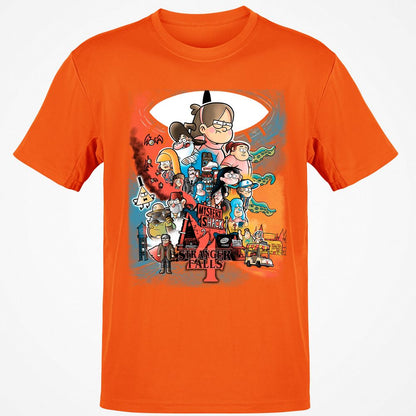 Classic Unisex T-Shirt - P5BGPXSN - Orange - 8