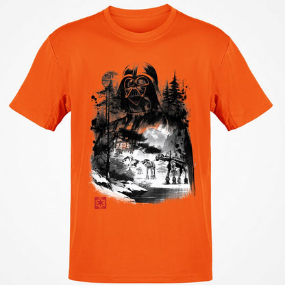 Classic Unisex T-Shirt - QV5S4P2Y - Orange - 8