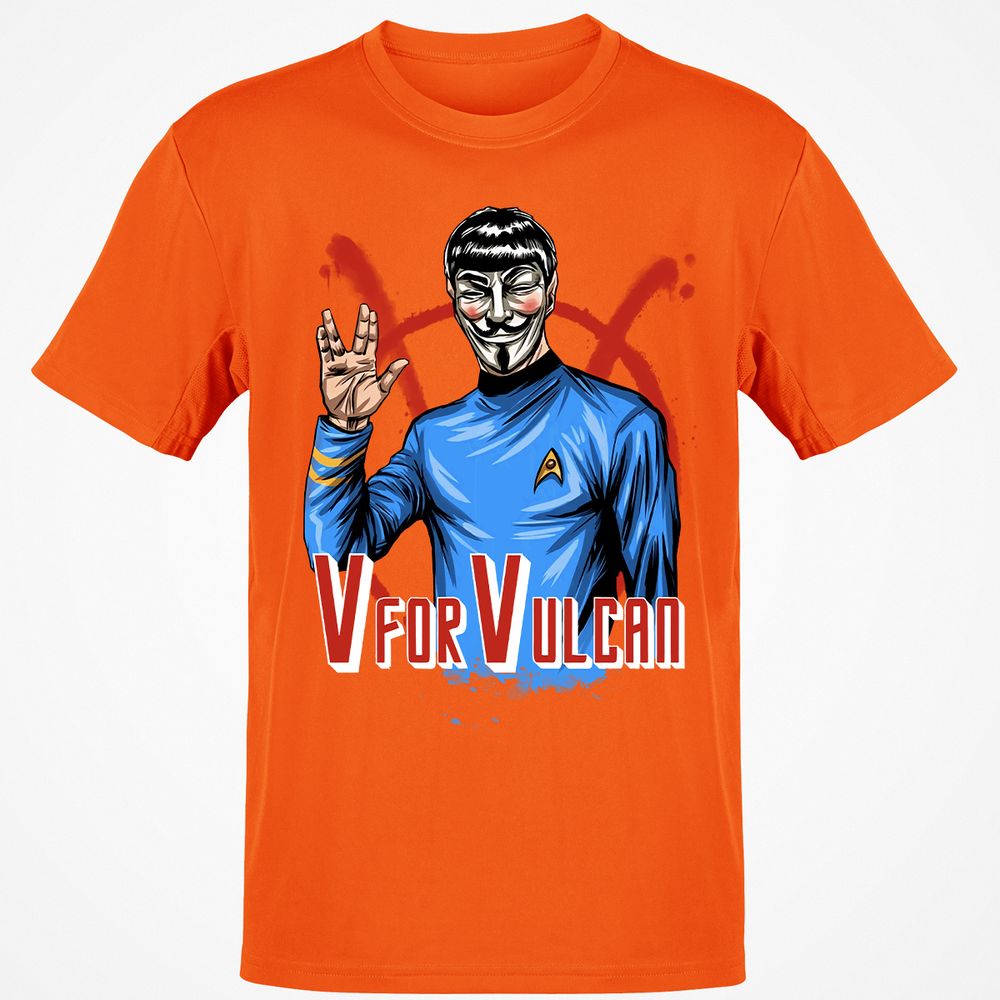 Classic Unisex T-Shirt - E44NDDRS - Orange - 8