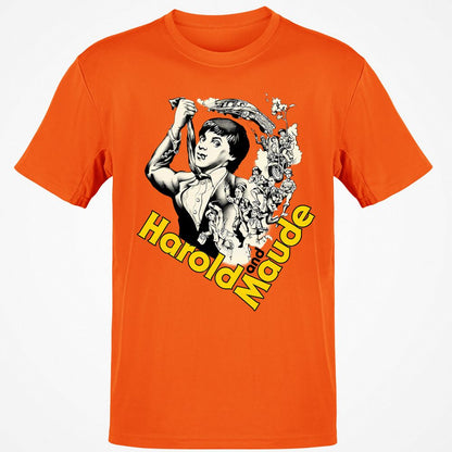 Classic Unisex T-Shirt - WAG1SHBA - Orange - 8