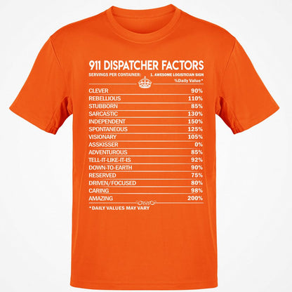 Classic Unisex T-Shirt - VQF7ZTCS - Orange - 8