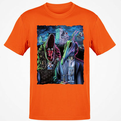 Classic Unisex T-Shirt - LP5EG6YX - Orange - 8