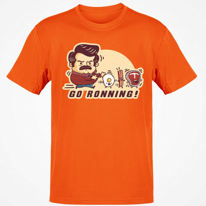 Classic Unisex T-Shirt - PZ663DSS - Orange - 8