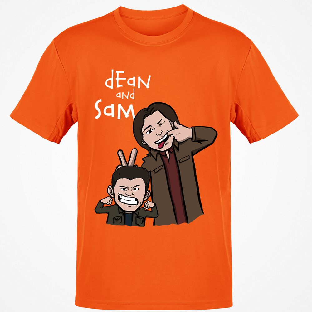 Classic Unisex T-Shirt - QFLUG7L9 - Orange - 8