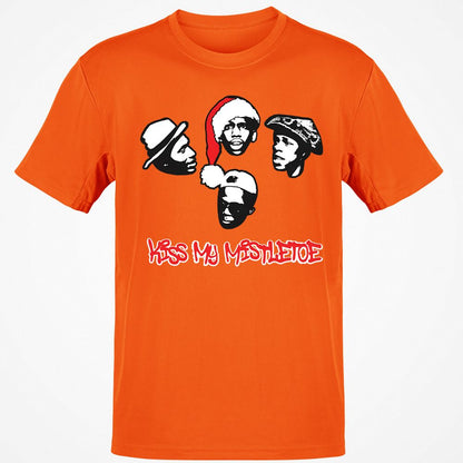 Kiss My Mistletoe Xmas Rap - Orange - 8