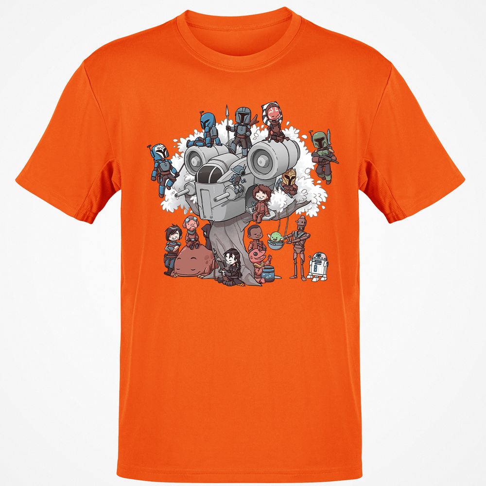 Classic Unisex T-Shirt - VHWXVRBK - Orange - 8