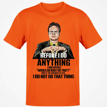 Classic Unisex T-Shirt - 5B3HACJX - Orange - 8