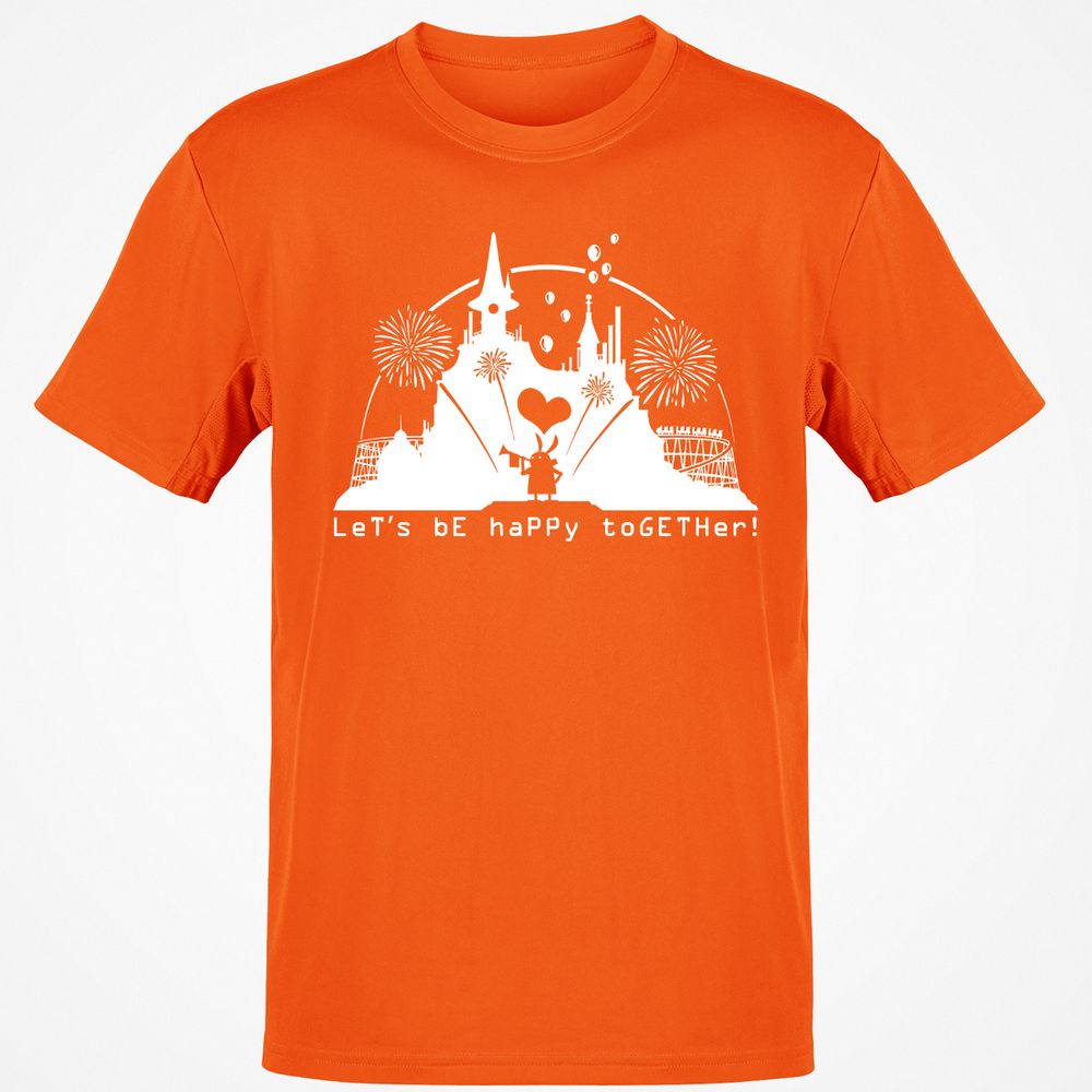 Classic Unisex T-Shirt - UU3Q2GVD - Orange - 8