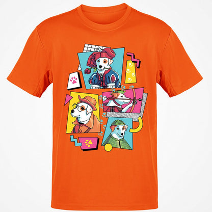 Classic Unisex T-Shirt - V7GBKZZE - Orange - 8