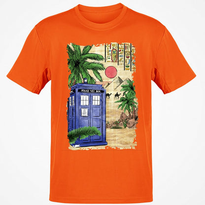 Classic Unisex T-Shirt - TPVNQTCY - Orange - 8