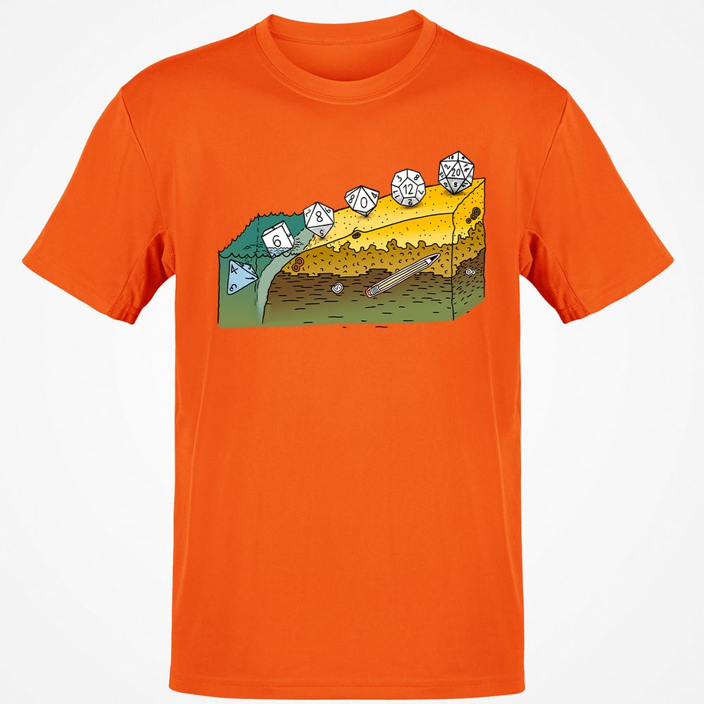 Classic Unisex T-Shirt - L3PDJN56 - Orange - 8