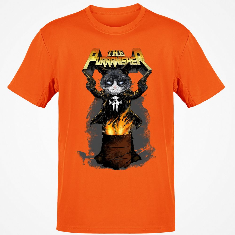 Classic Unisex T-Shirt - 53A1UGWX - Orange - 8