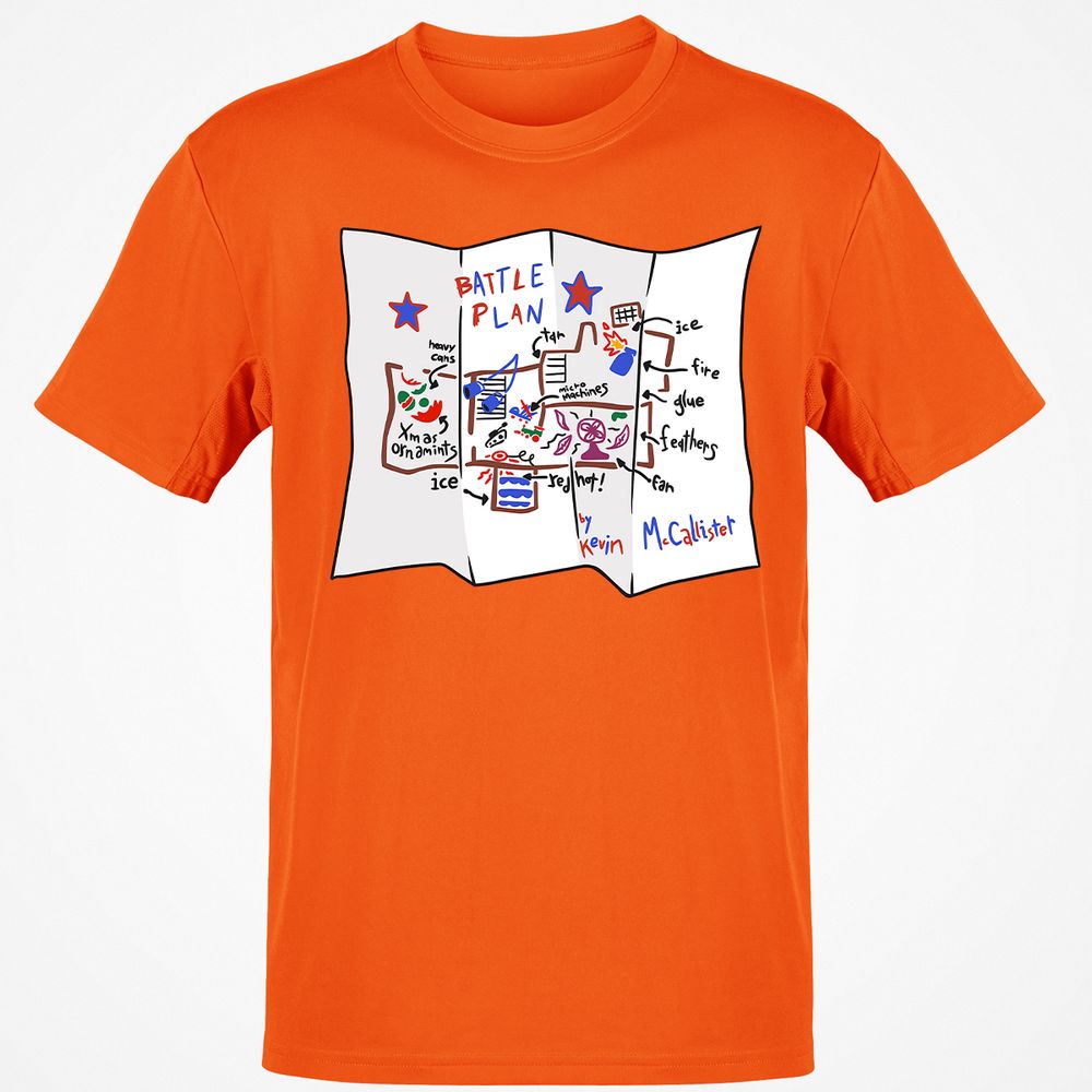 Classic Unisex T-Shirt - YBEQ544E - Orange - 8