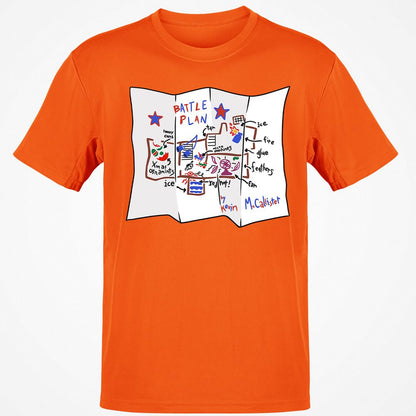 Classic Unisex T-Shirt - YBEQ544E - Orange - 8