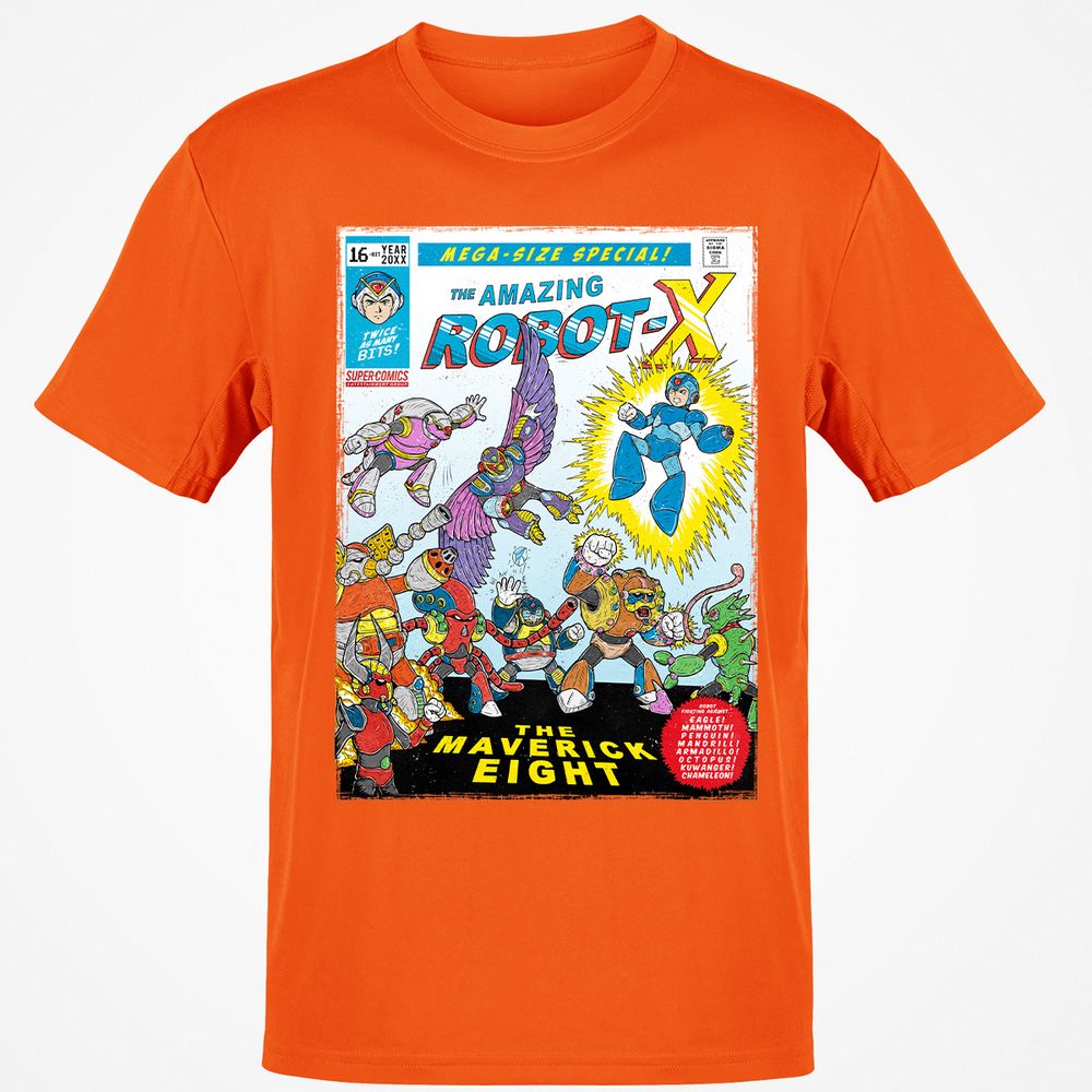 Classic Unisex T-Shirt - 6J9DBTKV - Orange - 8