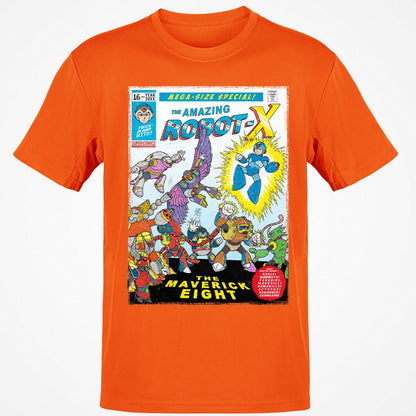 Classic Unisex T-Shirt - 6J9DBTKV - Orange - 8