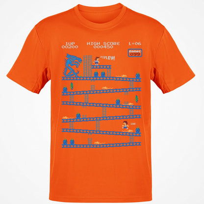 Classic Unisex T-Shirt - ZWR4B2F7 - Orange - 8