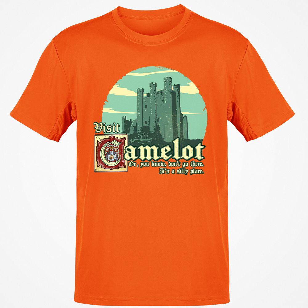 Classic Unisex T-Shirt - QT4TKWXG - Orange - 8