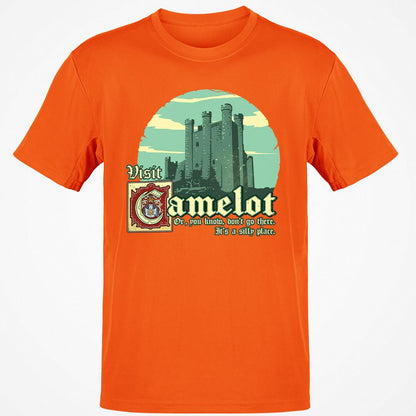 Classic Unisex T-Shirt - QT4TKWXG - Orange - 8