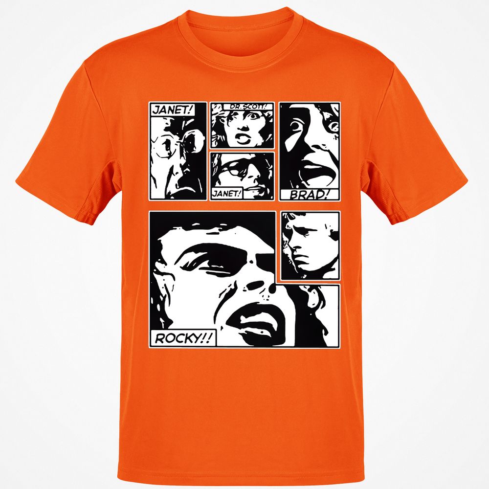 Classic Unisex T-Shirt - QRFZBKHC - Orange - 8