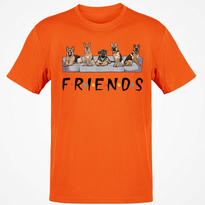 Classic Unisex T-Shirt - YQT2882P - Orange - 8