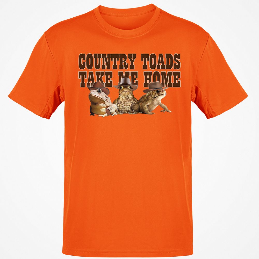 Country Toads Take Me Home - Orange - 8