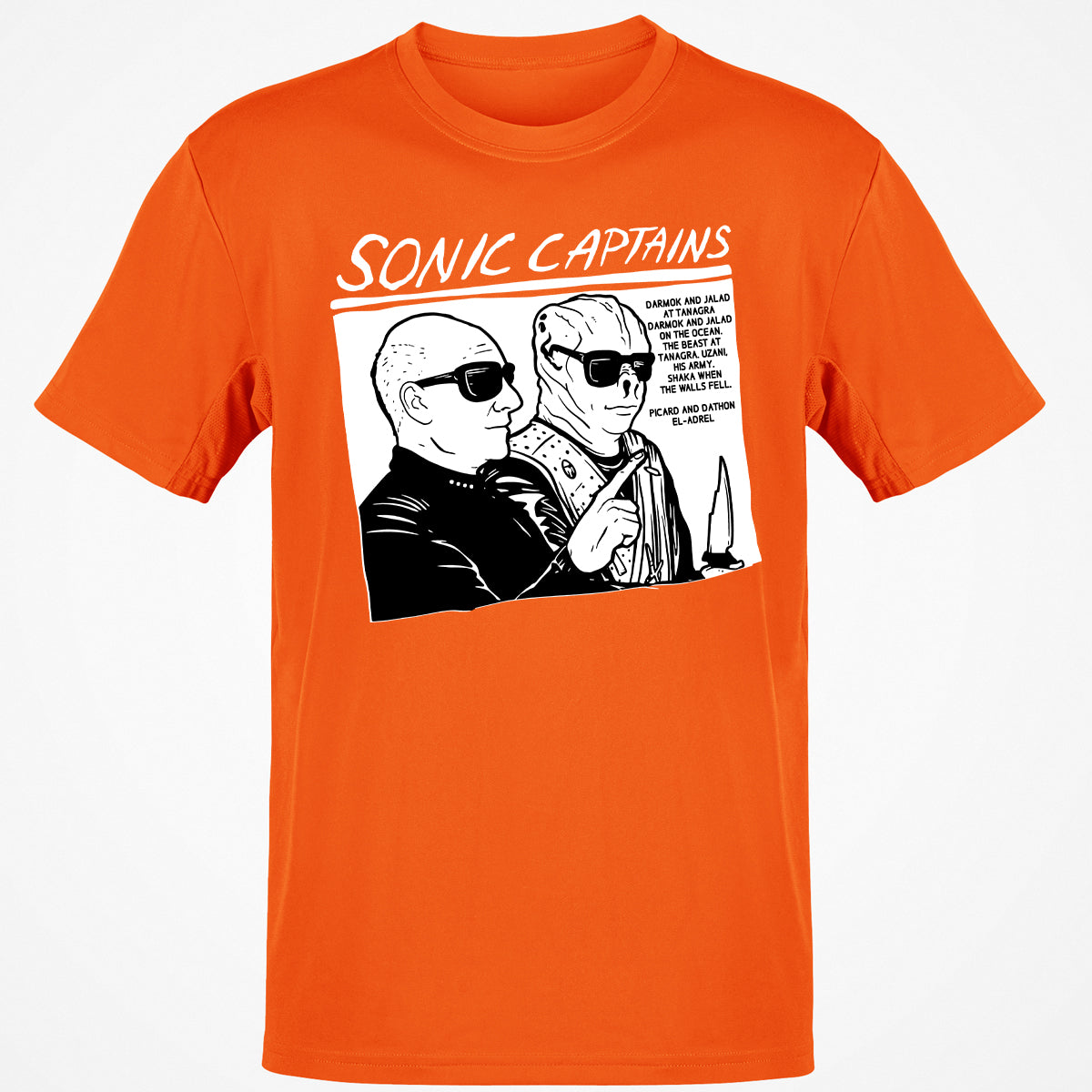 Classic Unisex T-Shirt - YGXJTEK3 - Orange - 8