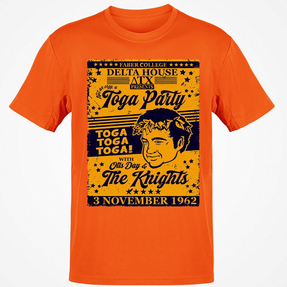 Classic Unisex T-Shirt - LTQFBVDB - Orange - 8
