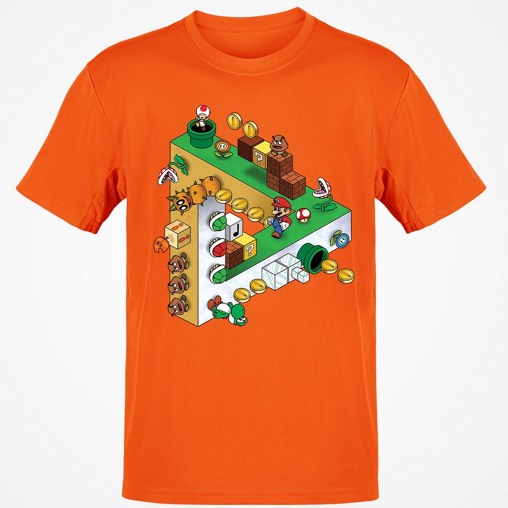 Classic Unisex T-Shirt - 4P27Y2FE - Orange - 8
