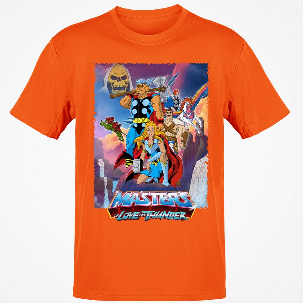 Classic Unisex T-Shirt - KMT9YAGQ - Orange - 8