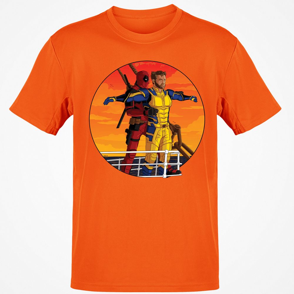 Classic Unisex T-Shirt - XADUA413 - Orange - 8