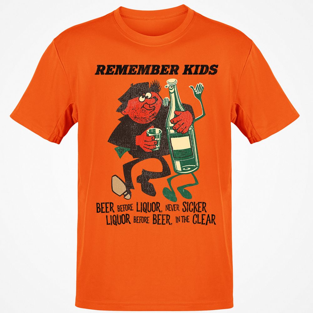 Classic Unisex T-Shirt - VJBKVKHV - Orange - 8