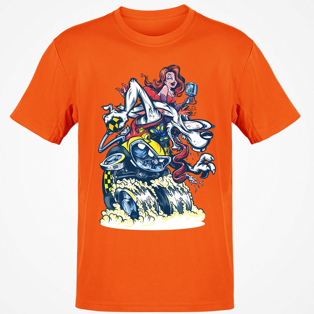 Classic Unisex T-Shirt - K5M91HM3 - Orange - 8