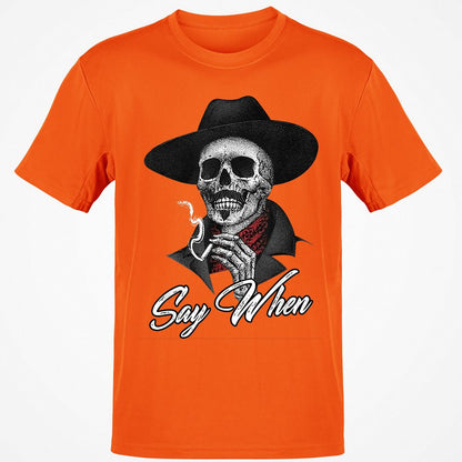Classic Unisex T-Shirt - QFTTLQM6 - Orange - 8