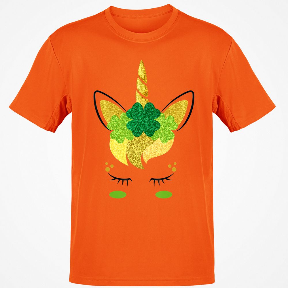 Classic Unisex T-Shirt - CGB7MZYC - Orange - 8