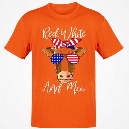 Classic Unisex T-Shirt - 9ANQU26J - Orange - 8