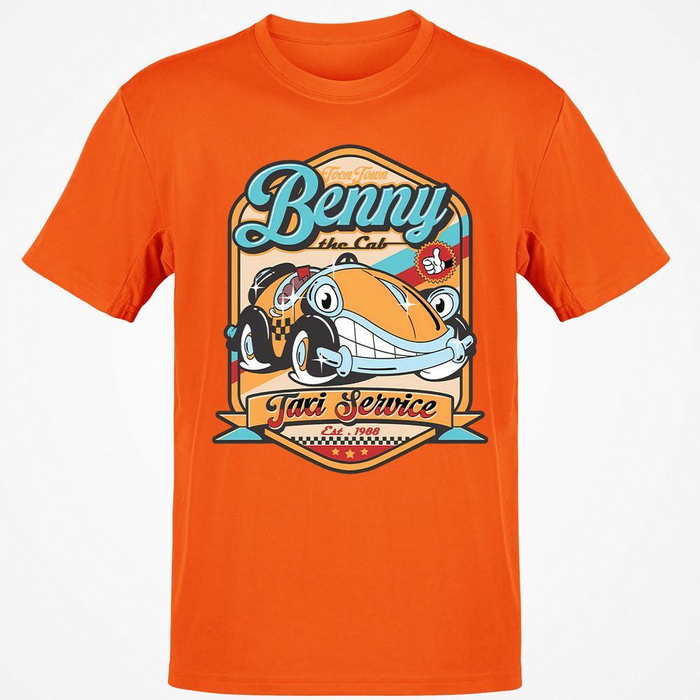 Classic Unisex T-Shirt - 7YSJH89T - Orange - 8