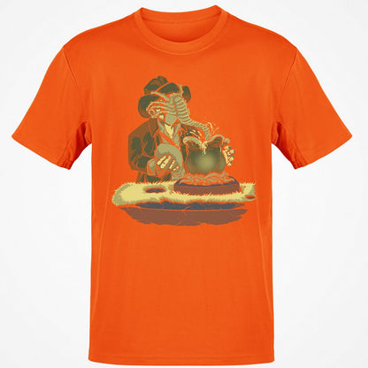Classic Unisex T-Shirt - 8WXAF8LM - Orange - 8