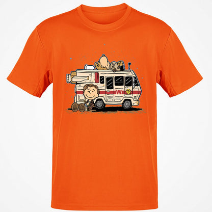Classic Unisex T-Shirt - CLMGHM8U - Orange - 8