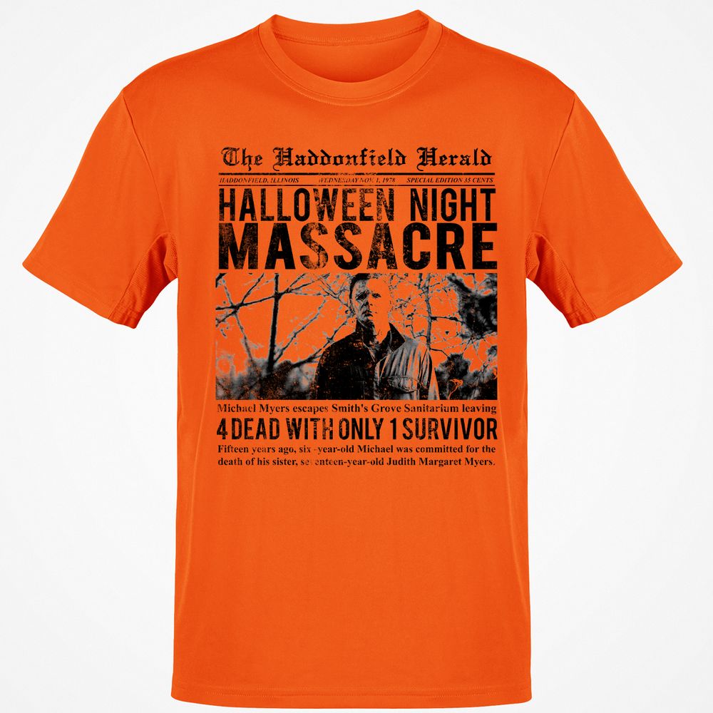 Classic Unisex T-Shirt - B3N6UM7F - Orange - 8