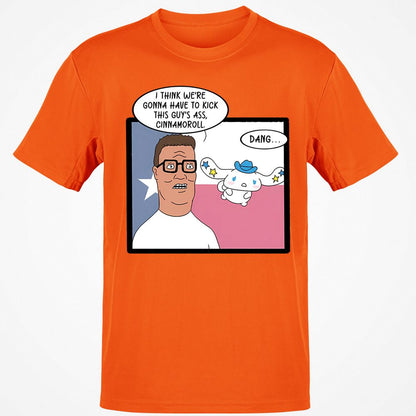 Classic Unisex T-Shirt - WVZ1MG9C - Orange - 8