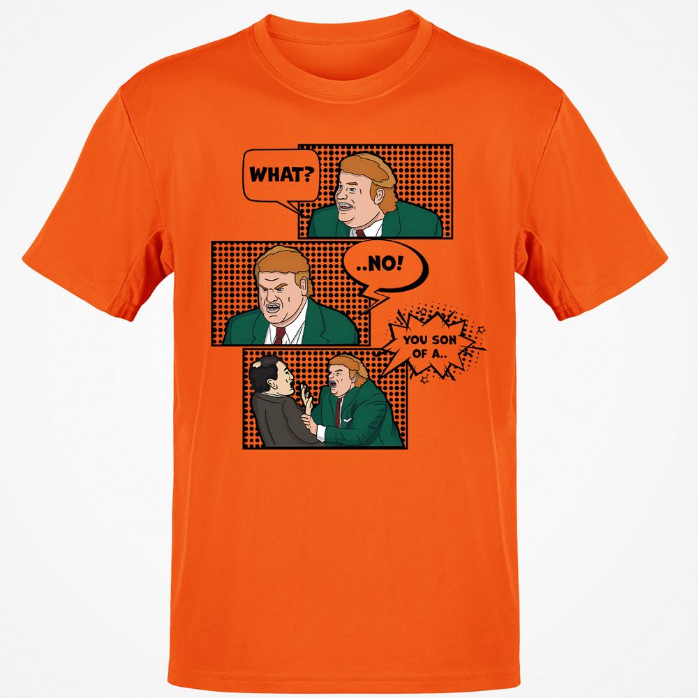 Classic Unisex T-Shirt - AZSHQKTC - Orange - 8