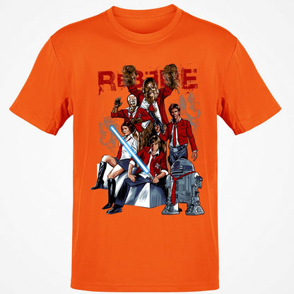 Classic Unisex T-Shirt - XUVSSDKH - Orange - 8