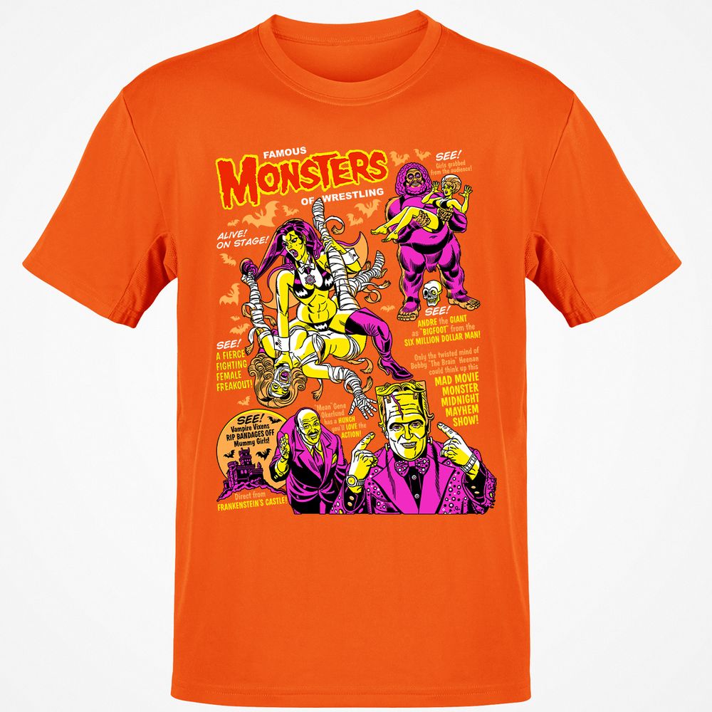 Classic Unisex T-Shirt - XZX8C9HK - Orange - 8